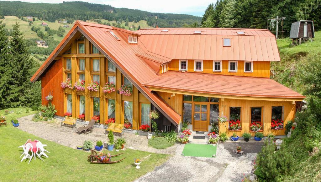 Penzion U Veselych Pec pod Snezkou Exterior photo